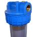 Duplex filtration station Chlorine 9 3/4 inches - Enter 3/4