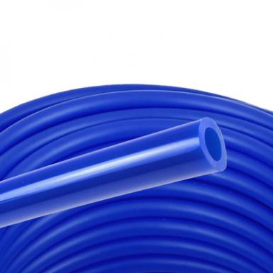 Tube polyéthylène alimentaire 1/4 pouce bleu de fontaine et frigo.
