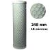 Kit Cartouches Osmoseur 5 Niveaux 2 charbon + Membrane 75 GPD