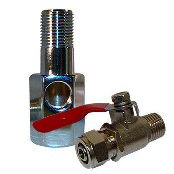 Water valve connector 3/8 inch with 3/8