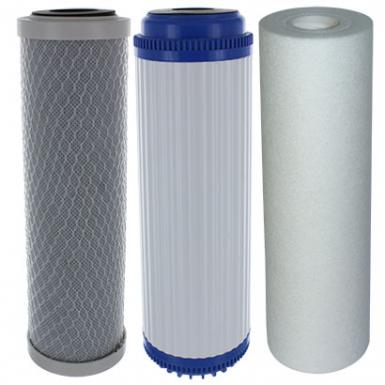 Kit cartridges purifier nitrates water drink