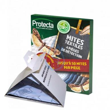 Anti-moth traps Textiles glue to suspend - Box of 4