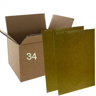 Glue boards rats - mice Professionals - Carton of 34 pieces