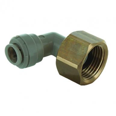 Brass female nut fitting 5/8 Inch elbow - Tube 3/8 Inch Beer outlet