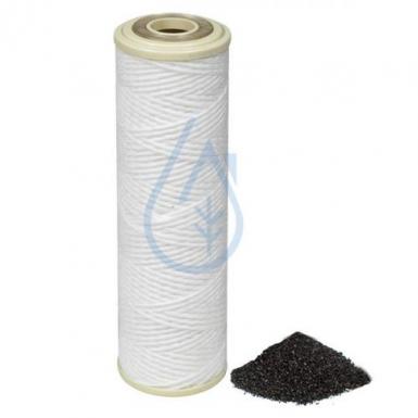 Cartridge Activated carbon + Sediment 9-3/4 Inch - 10 microns