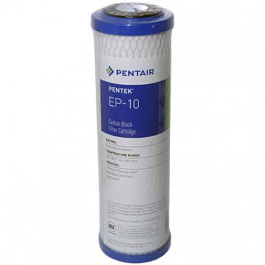 Block carbon filter 5 microns Pentek 9-3/4 inches - High dechlorination