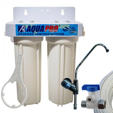 Under sink water purifier 2 levels - Without cartridge
