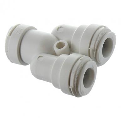 Polypropylene Y fitting In-Out 5/16 Inch - 8MM