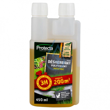 Weedkiller concentrated with Pelargonic acid Multi-purpose 450 ml