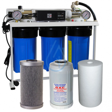 Filter station Rainwater + UV 6GPM Protozoa