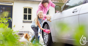 Can you wash your car at home?