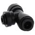 TE quick fitting Unequal 10 mm - 6 mm