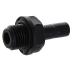 junction socket with seal 10mm Tube - 3/8 Inch Threaded