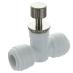 Fitting adjustable flow reducer 3/8 inch