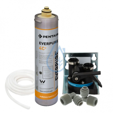 Filtro de agua para bebidas para autocaravanas - Barco Everpure 4C2 / EV9605-50