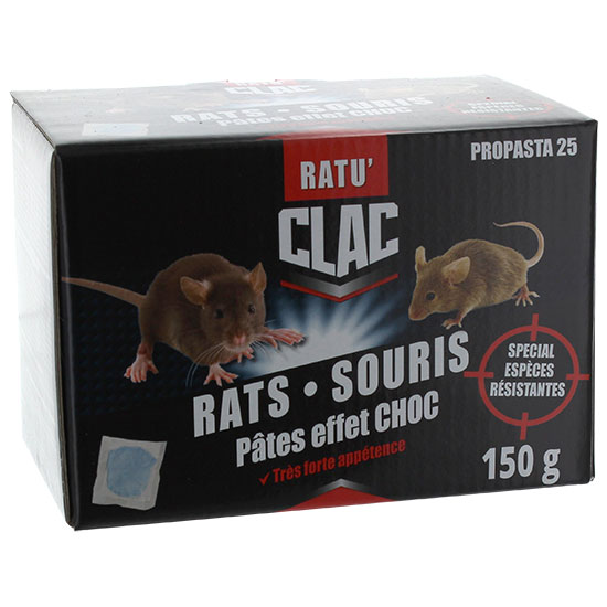 Raticide Espèces Résistantes Souris - Rats
