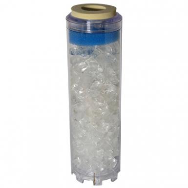 Filtre 9 pouces 3/4 anti tartre pour station de filtration d'eau domestique.