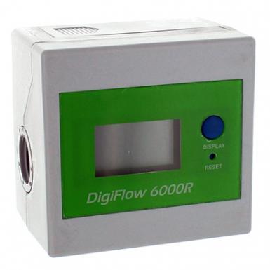 Compteur volumétrique avec écran digital pour filtration d'eau.