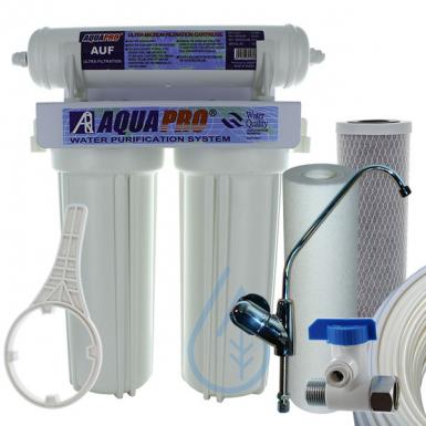 Purificateur d'eau de boisson sous évier avec ultramicrofiltration.